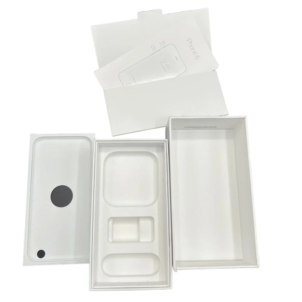Apple iPhone 6 Gold Phone Empty Storage Box White Original Replacement 64GB